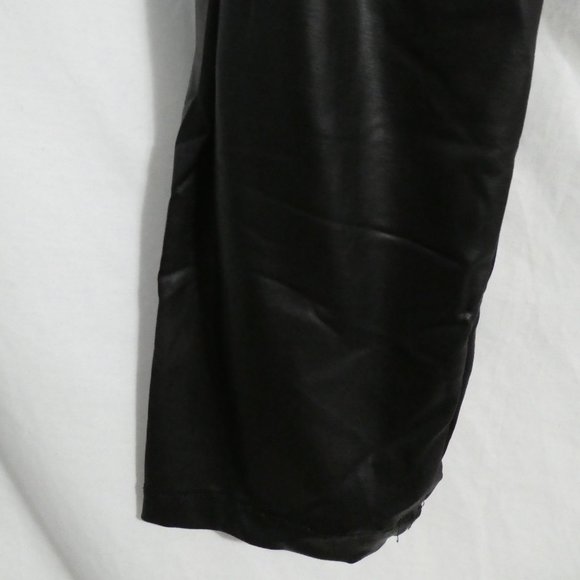 DEVOTED Luxury Apparel, size medium, shiny black stretchable leggings, BNWOT - Picture 13 of 14